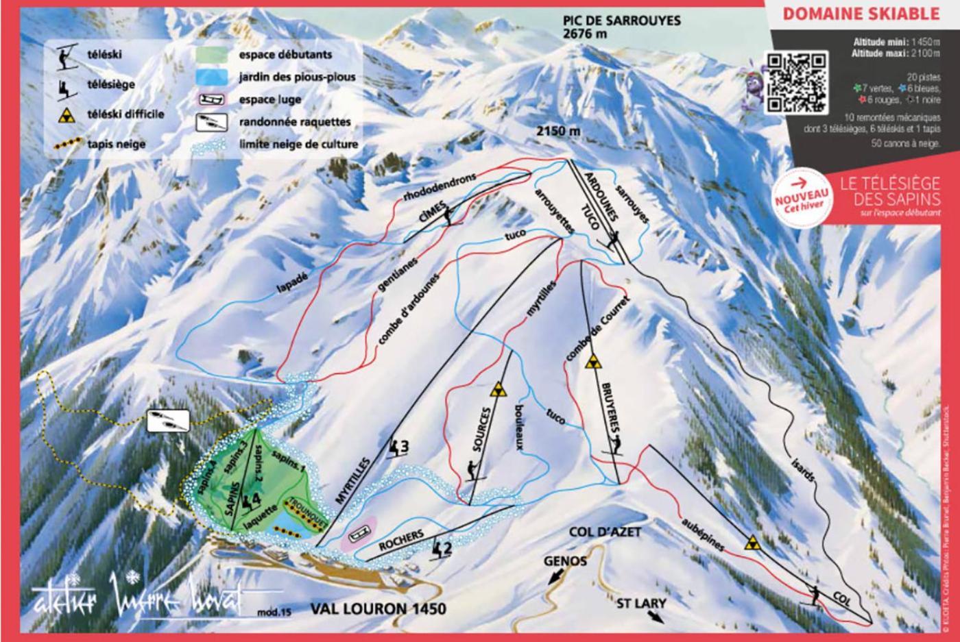 Appartement Alpin A 200M Des Pistes Génos Eksteriør billede